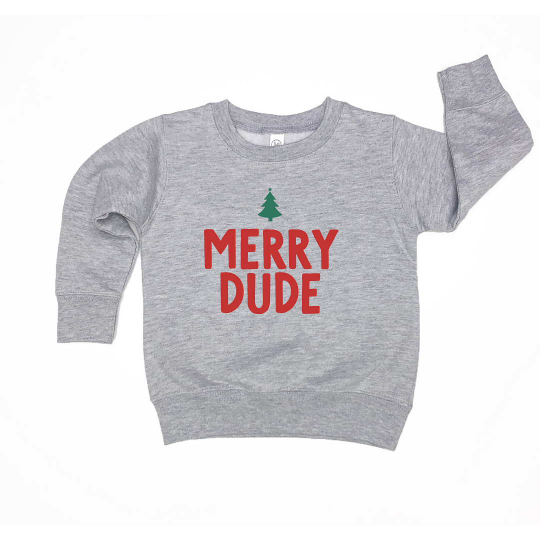 Merry Dude Tree Pullover