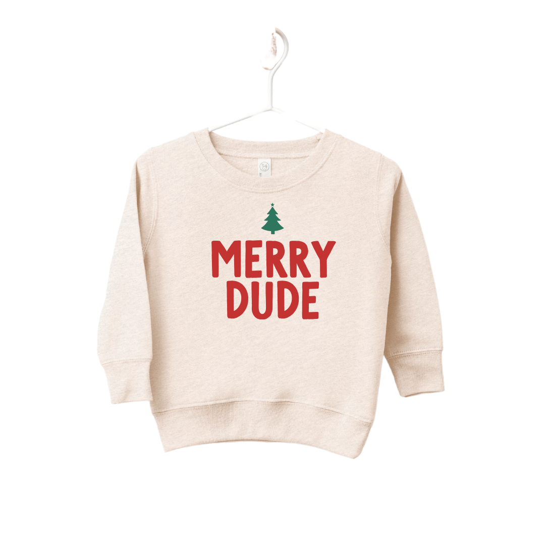 Merry Dude Tree Pullover