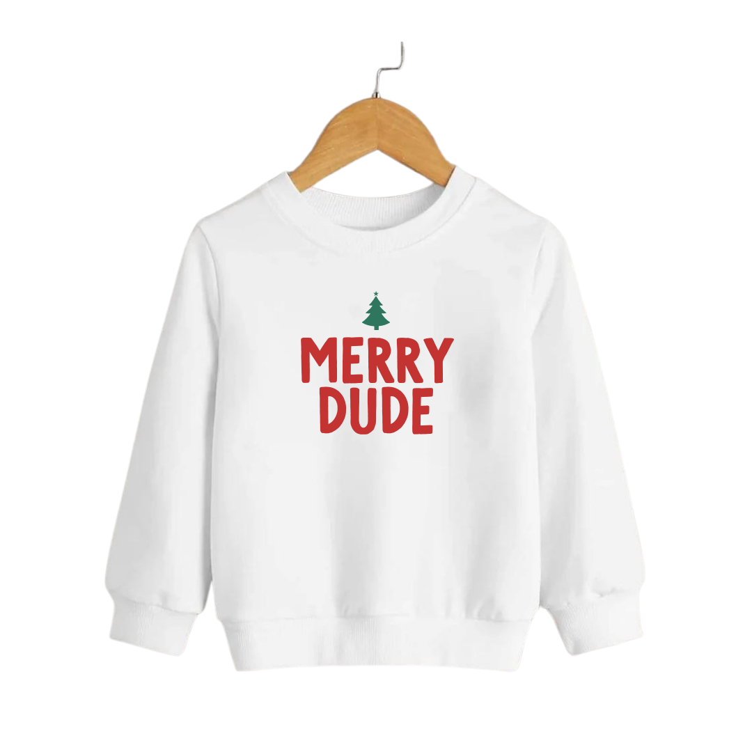 Merry Dude Tree Pullover