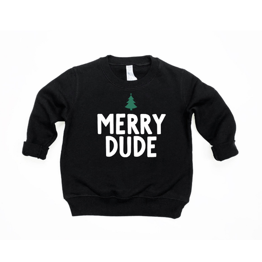 Merry Dude Tree Pullover