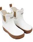 The Core-Classic Midi Boot in White / Taupe