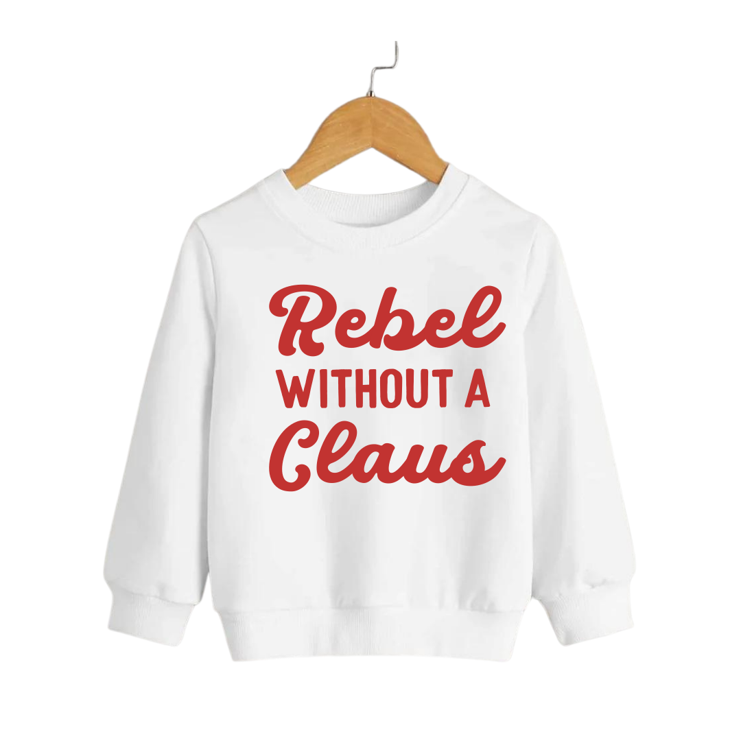 Rebel Without a Claus Pullover