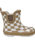 Holstyn Midi Boot in Salted Caramel Checkered