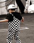 The Live Fast Checkered Overall in Venice