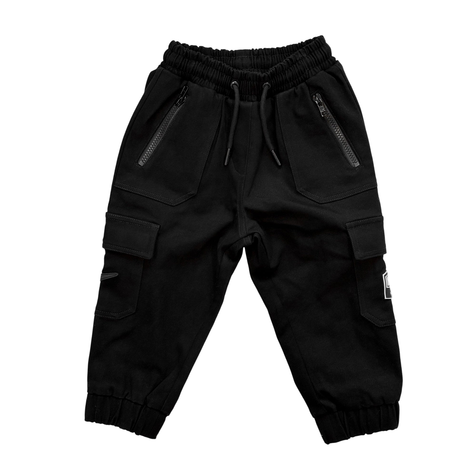 Rebel Cargo Pant in Black