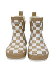 Holstyn Midi Boot in Salted Caramel Checkered