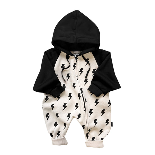 Hooded Rebel Romper in Bowie