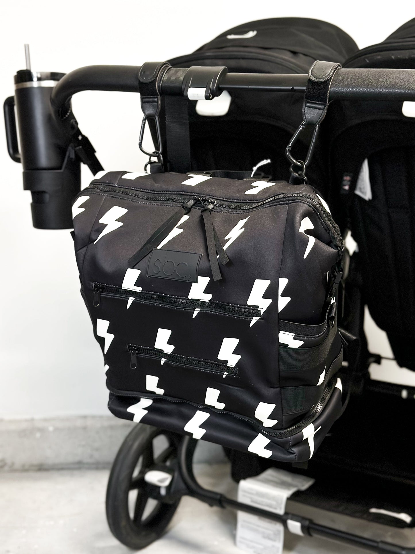 The Enzo 3-in-1 Diaper Bag in Jagger