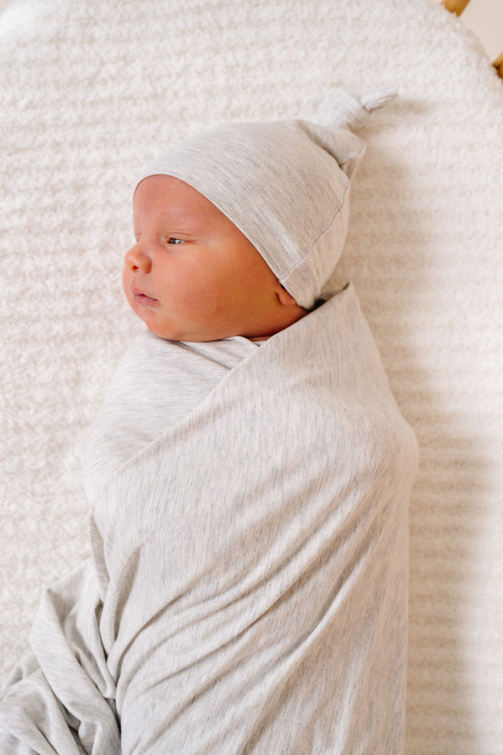 Asher Newborn Hat Bundle (Gown)