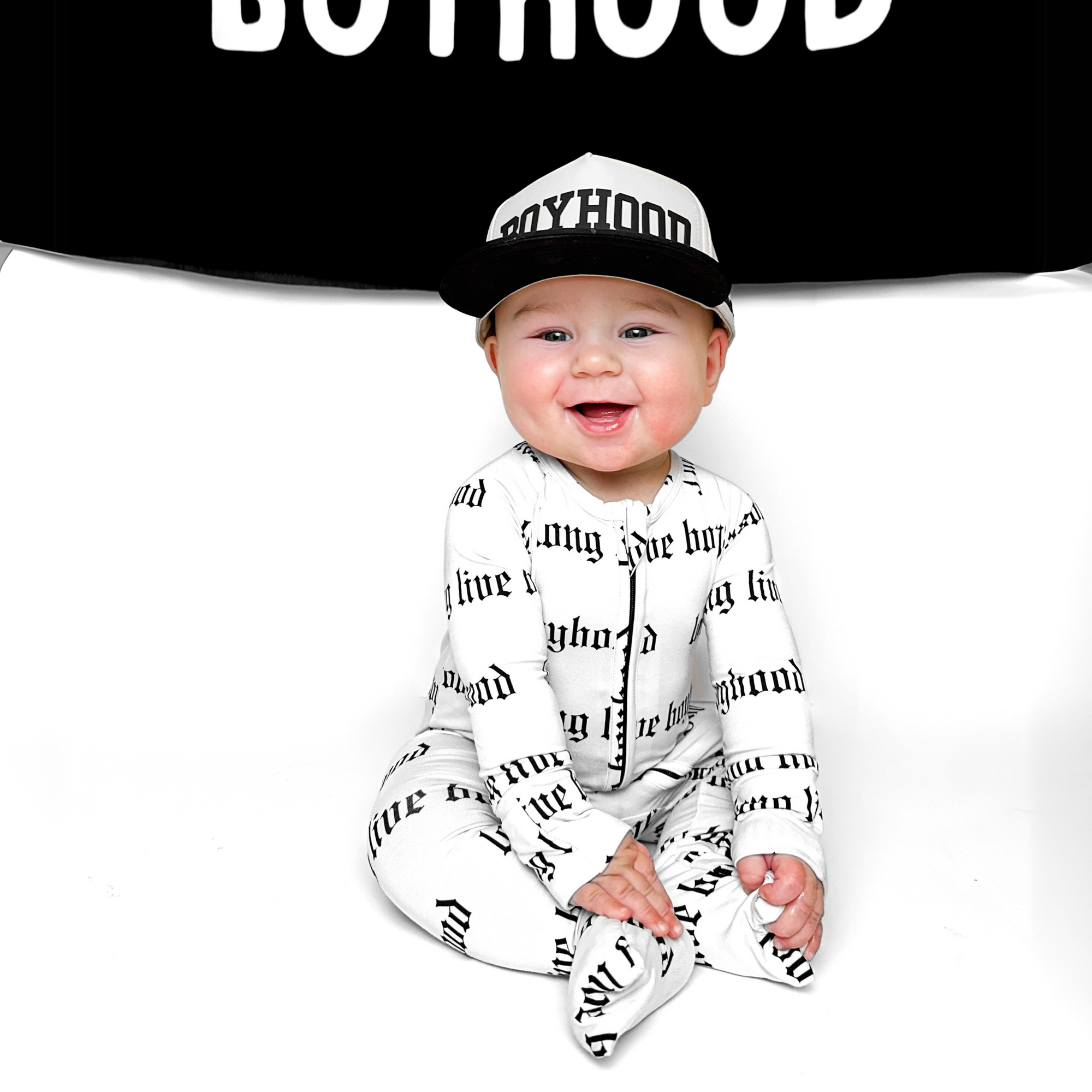 Bamboo Zippy Sleeper in Long Live Boyhood