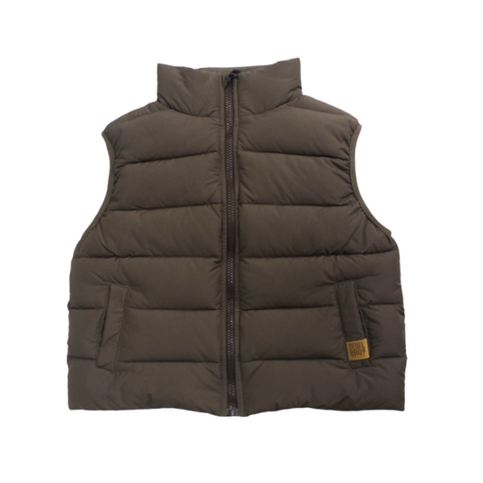 Summit Puffer Vest — Cocoa