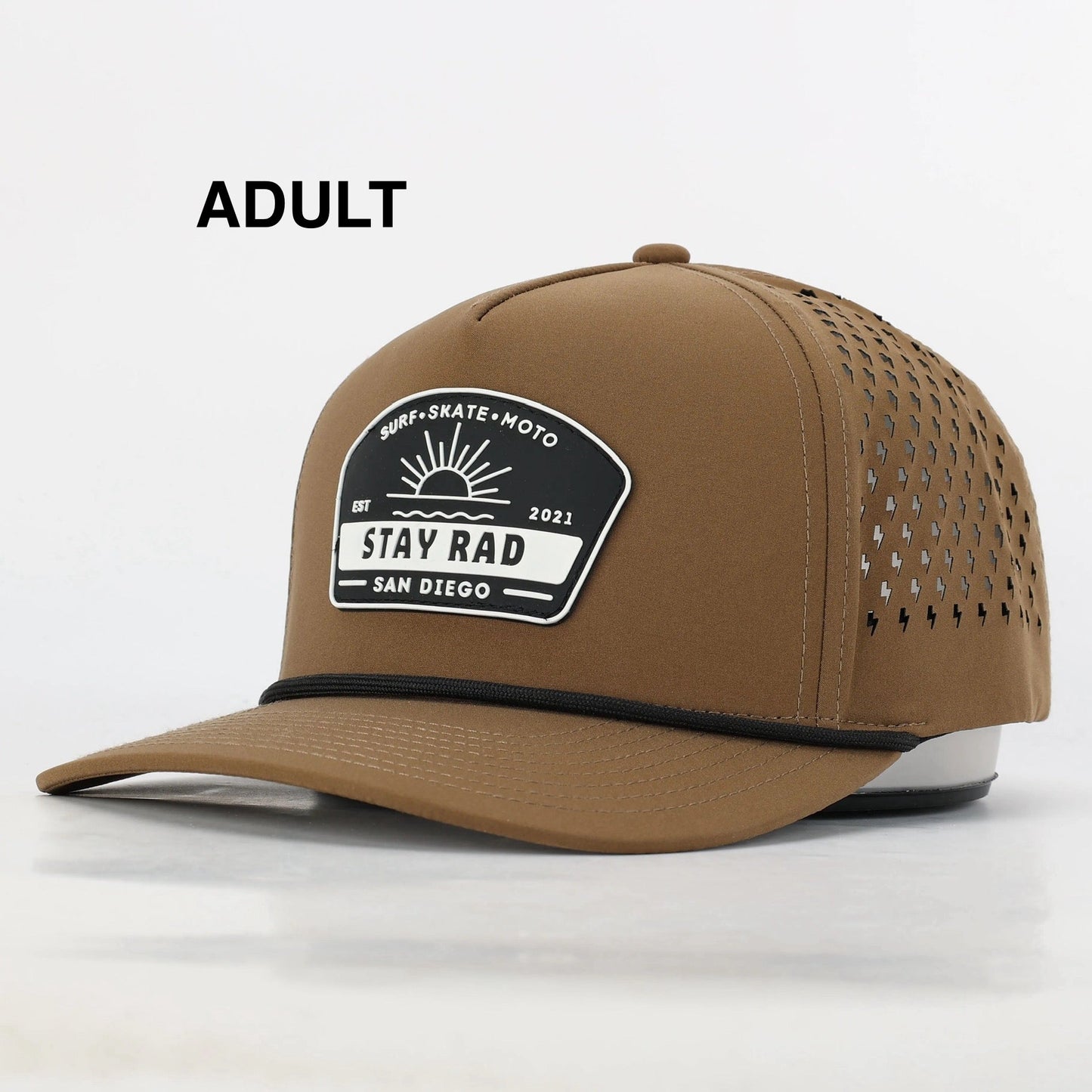 KRUZ ADVENTURE SNAPBACK // WATER-RESISTANT