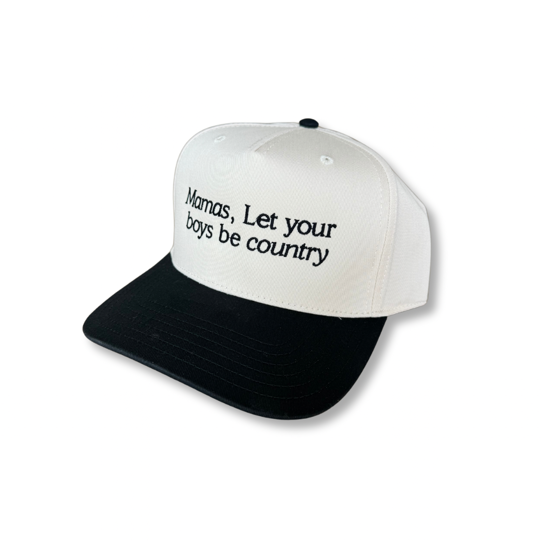 Mamas let your boys be country Snapback