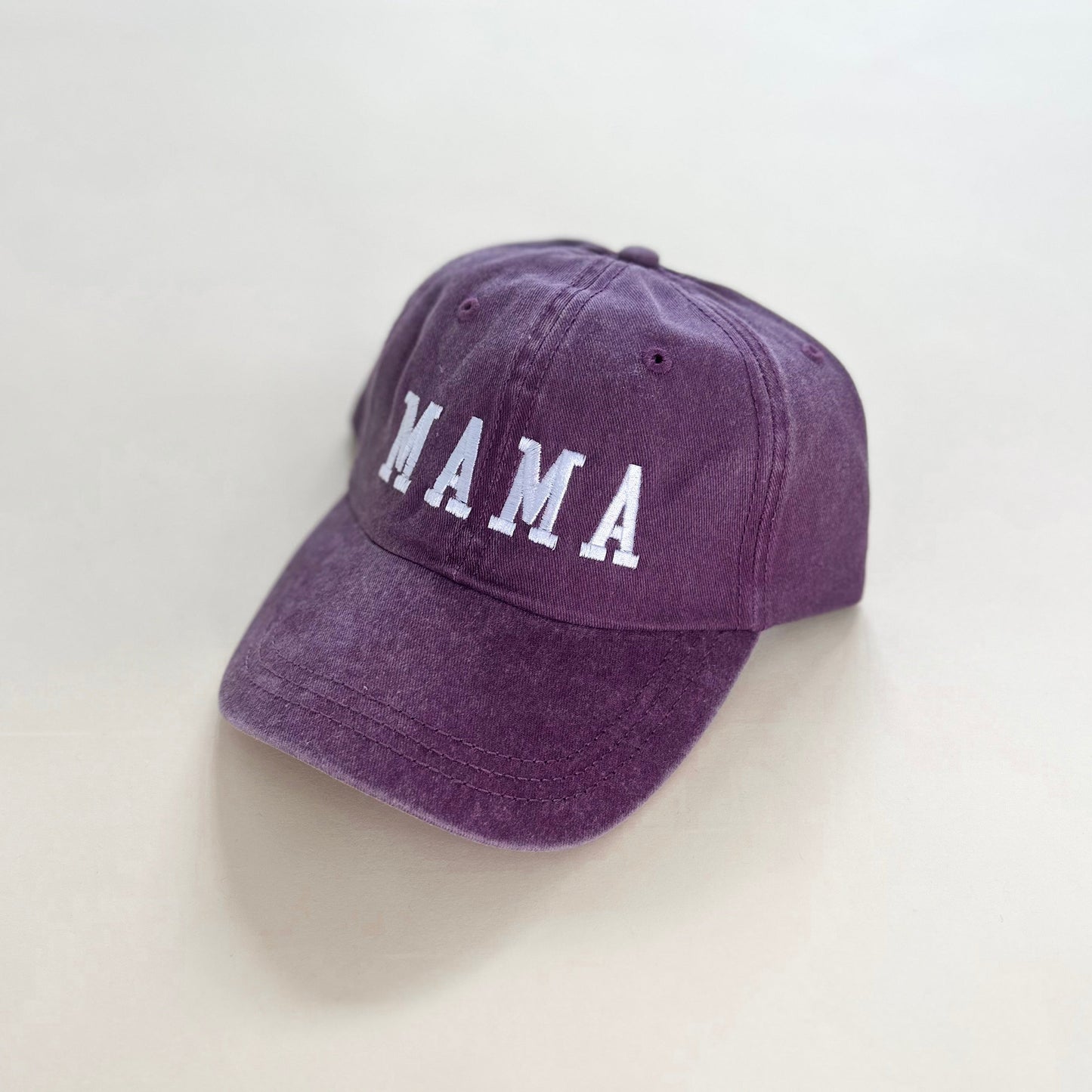 Mama Block Embroidered Baseball Cap