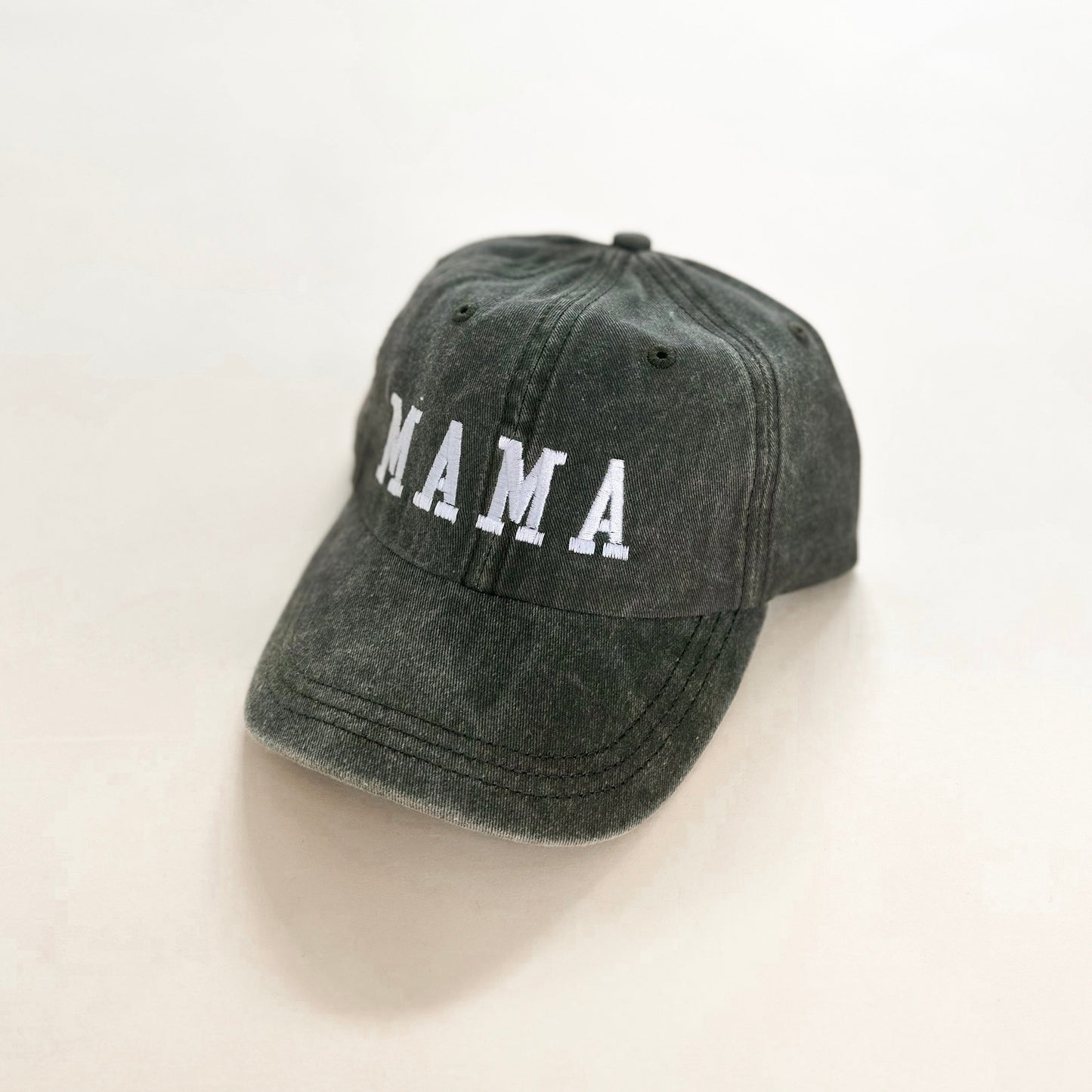 Mama Block Embroidered Baseball Cap