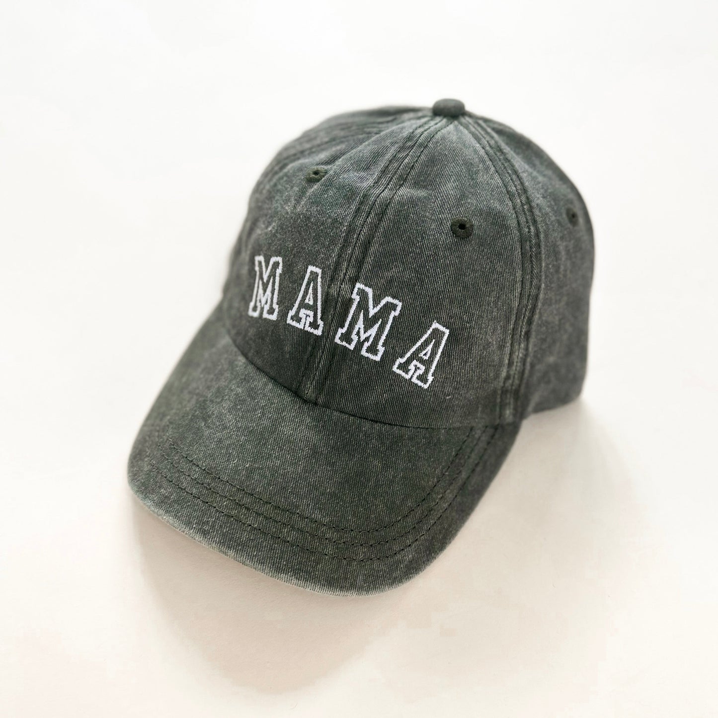 Mama Varsity Embroidered Baseball Cap