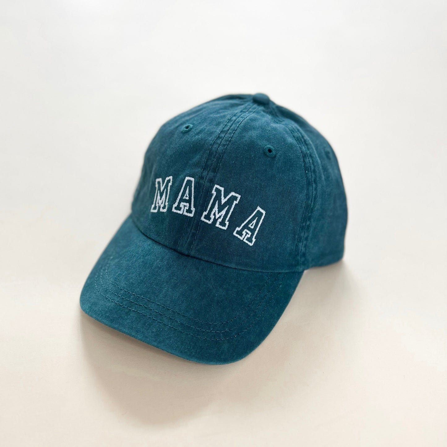 Mama Varsity Embroidered Baseball Cap