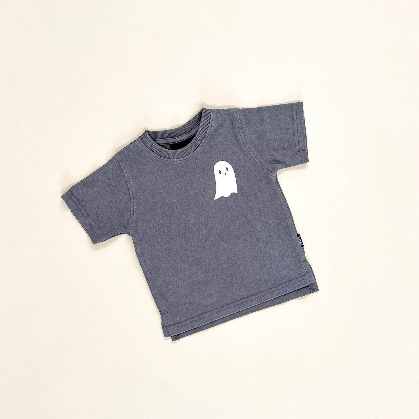 Boo Yeah Child Tee - Faded Gray