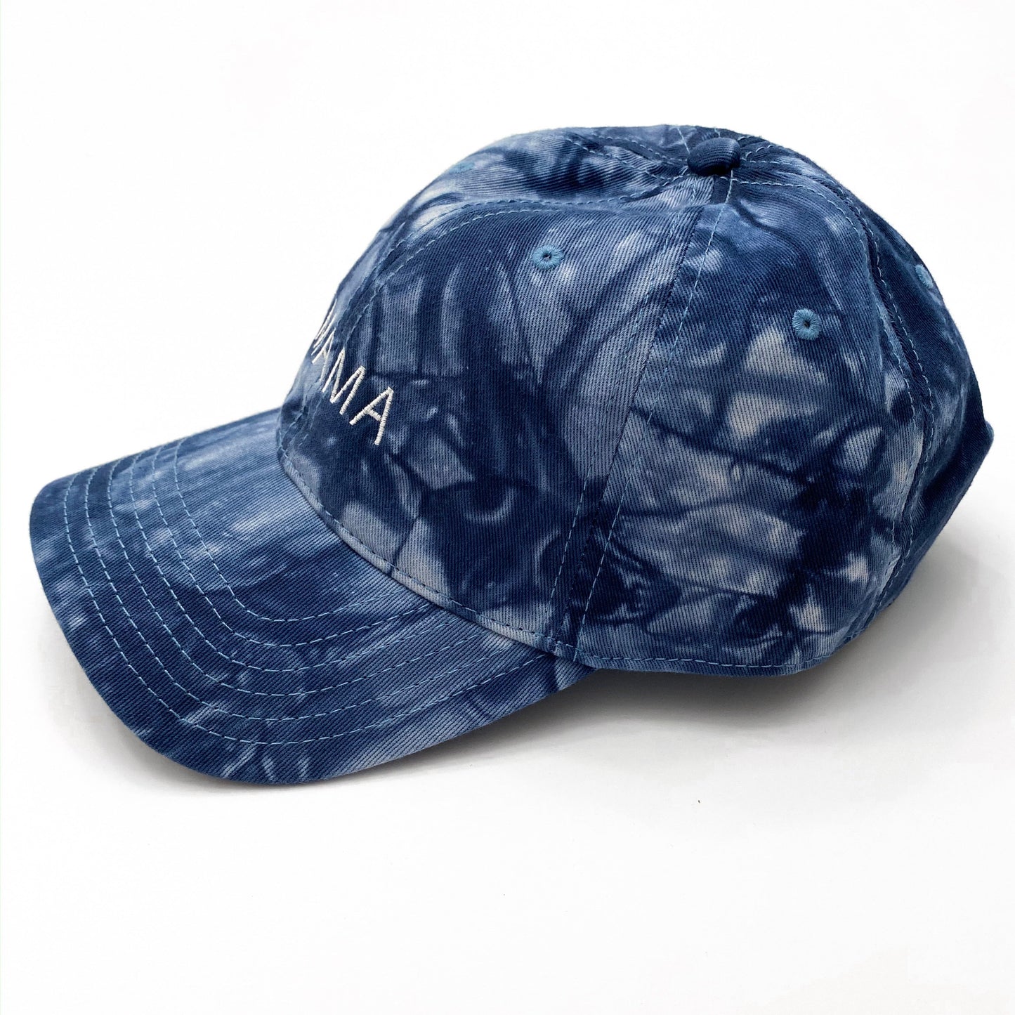 Mama Embroidered Tie-Dye Hat