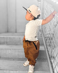 Rebel Cargo Pant in Dark Khaki