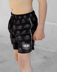 Hybrid Swim Trunks in Thunderstruck - PREORDER