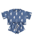 Shorts Set | Blue Bolts