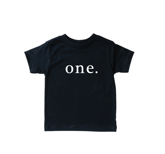 One. - Birthday Tee