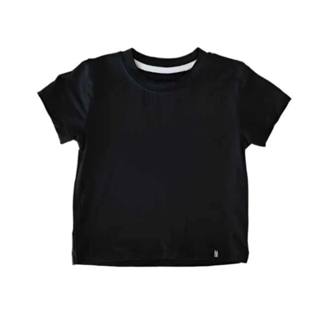 Basic Bamboo Tee | Midnight Black