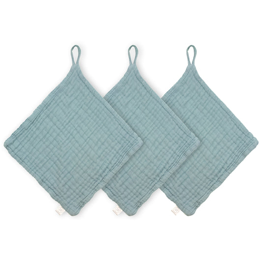 Washcloth 3 Pack - Steel