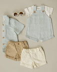 Cream Chino Shorts