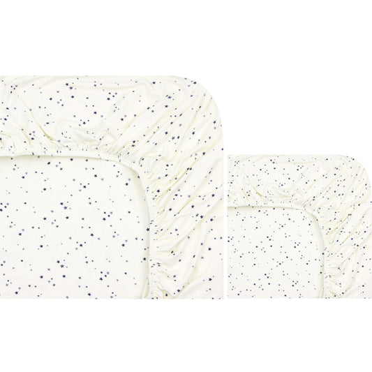 George Crib Sheet + Changing Pad Cover Pack