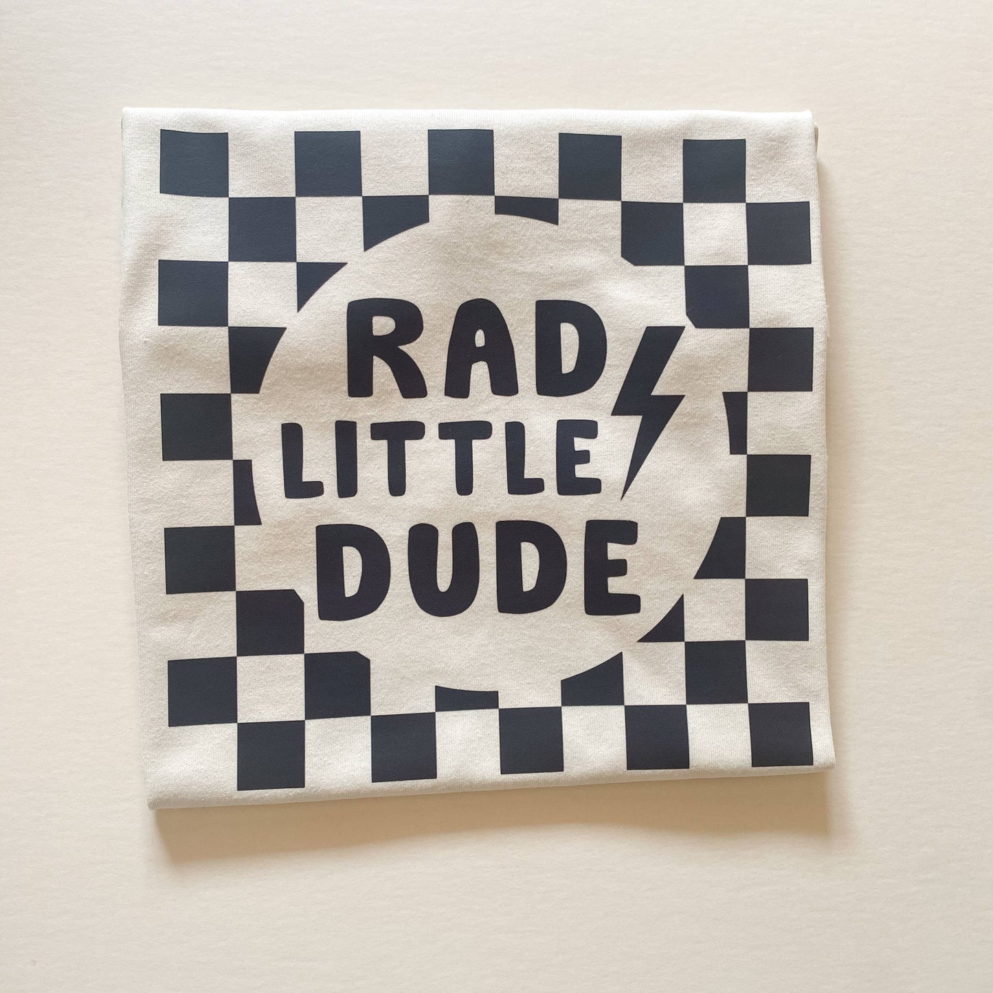 Rad Little Dude tee: 5-6T