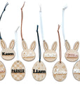 EASTER BASKET TAG - BUNNY