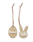 EASTER BASKET TAG - BUNNY