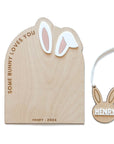 EASTER BASKET TAG - BUNNY