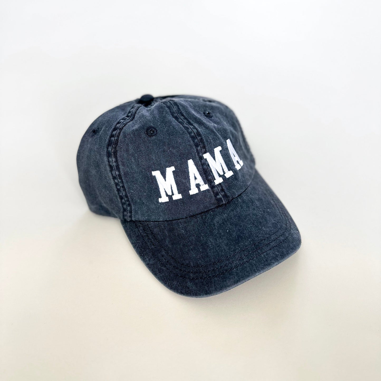 Mama Block Embroidered Baseball Cap