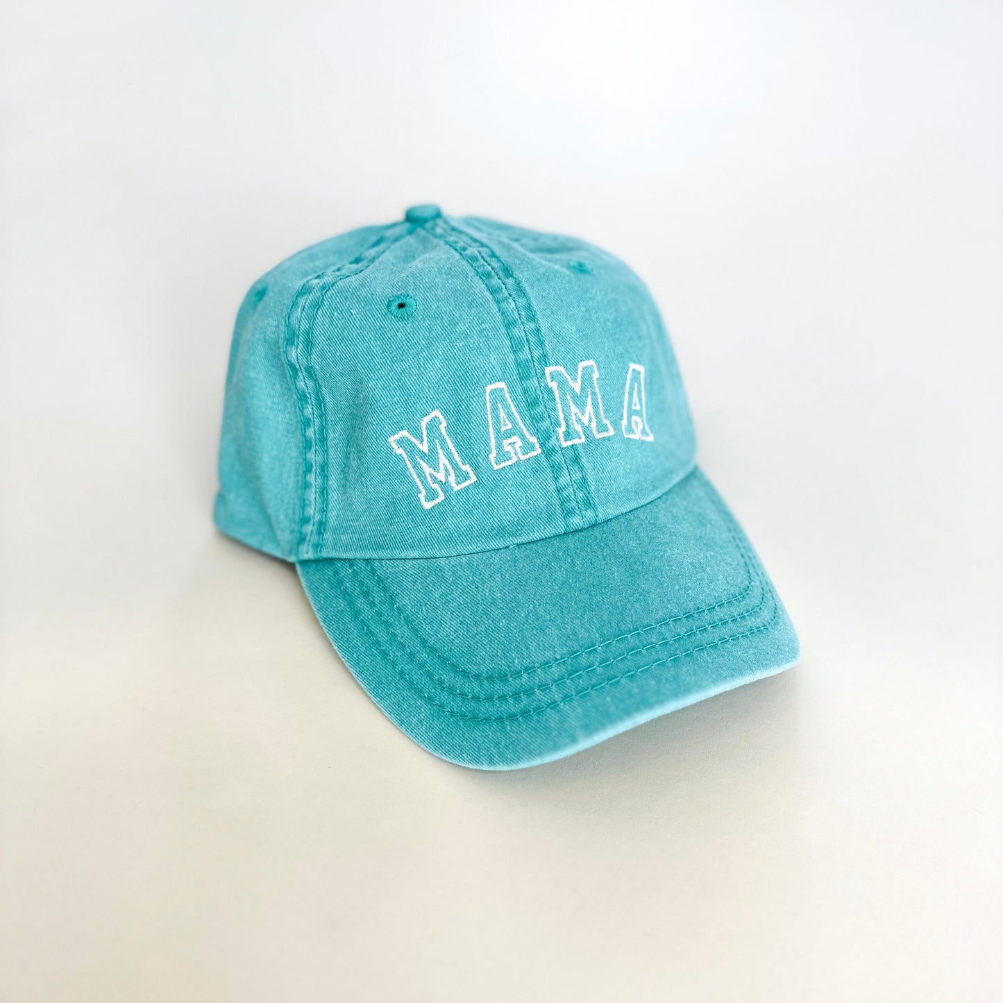 Mama Varsity Embroidered Baseball Cap