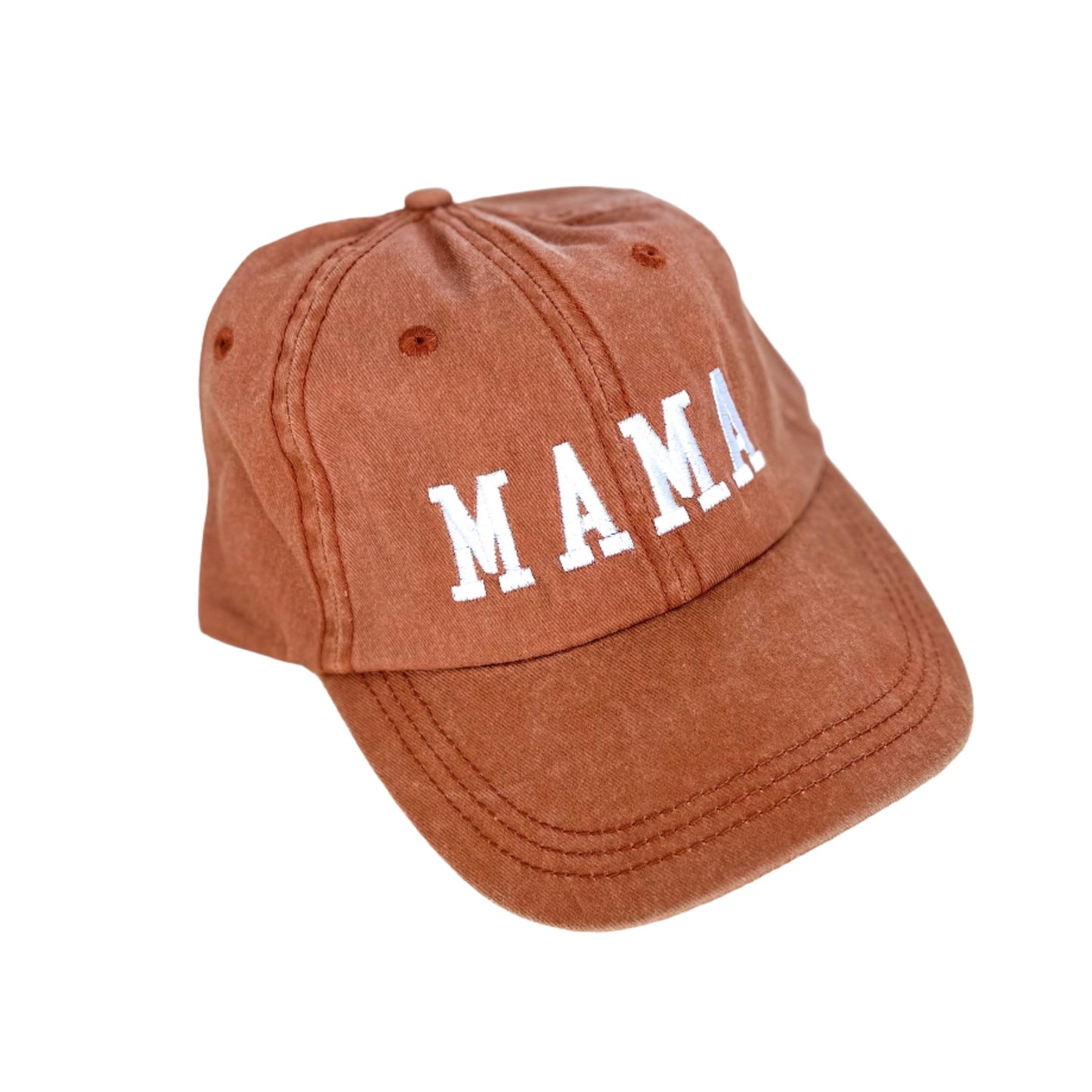 Mama Block Embroidered Baseball Cap