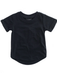 Short Sleeve Basic Tee - Black