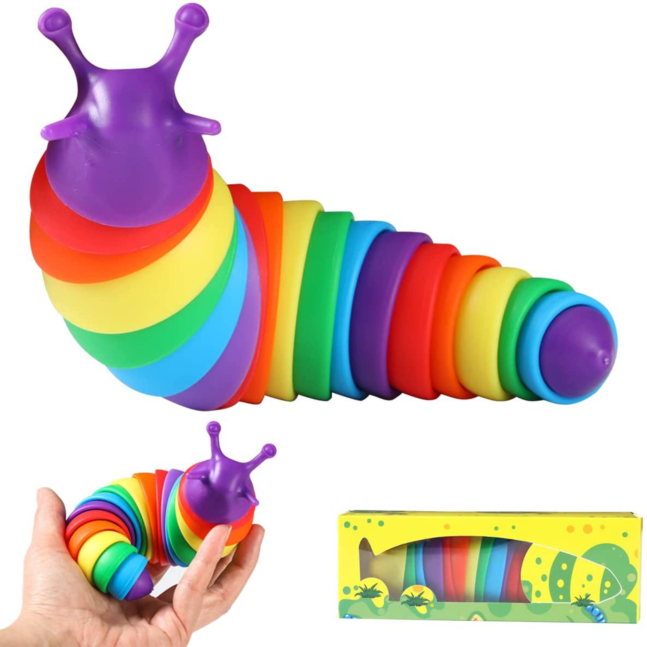 Fidget Slug Toy Caterpillar Sensory Fidget Toys – Worn Wild